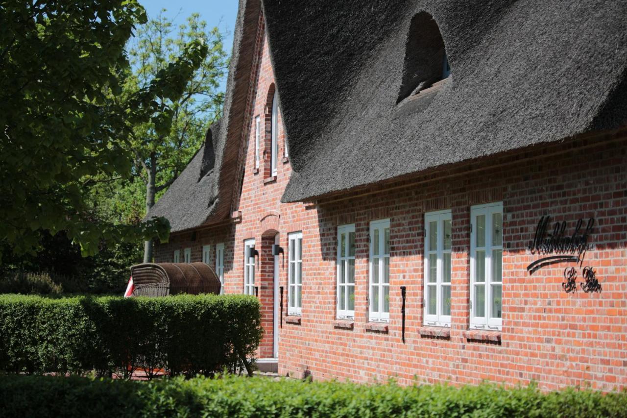 Ferienwohnung 1 Im Reetdachhaus Muehlenhof 장크트 피터 오르딩 외부 사진
