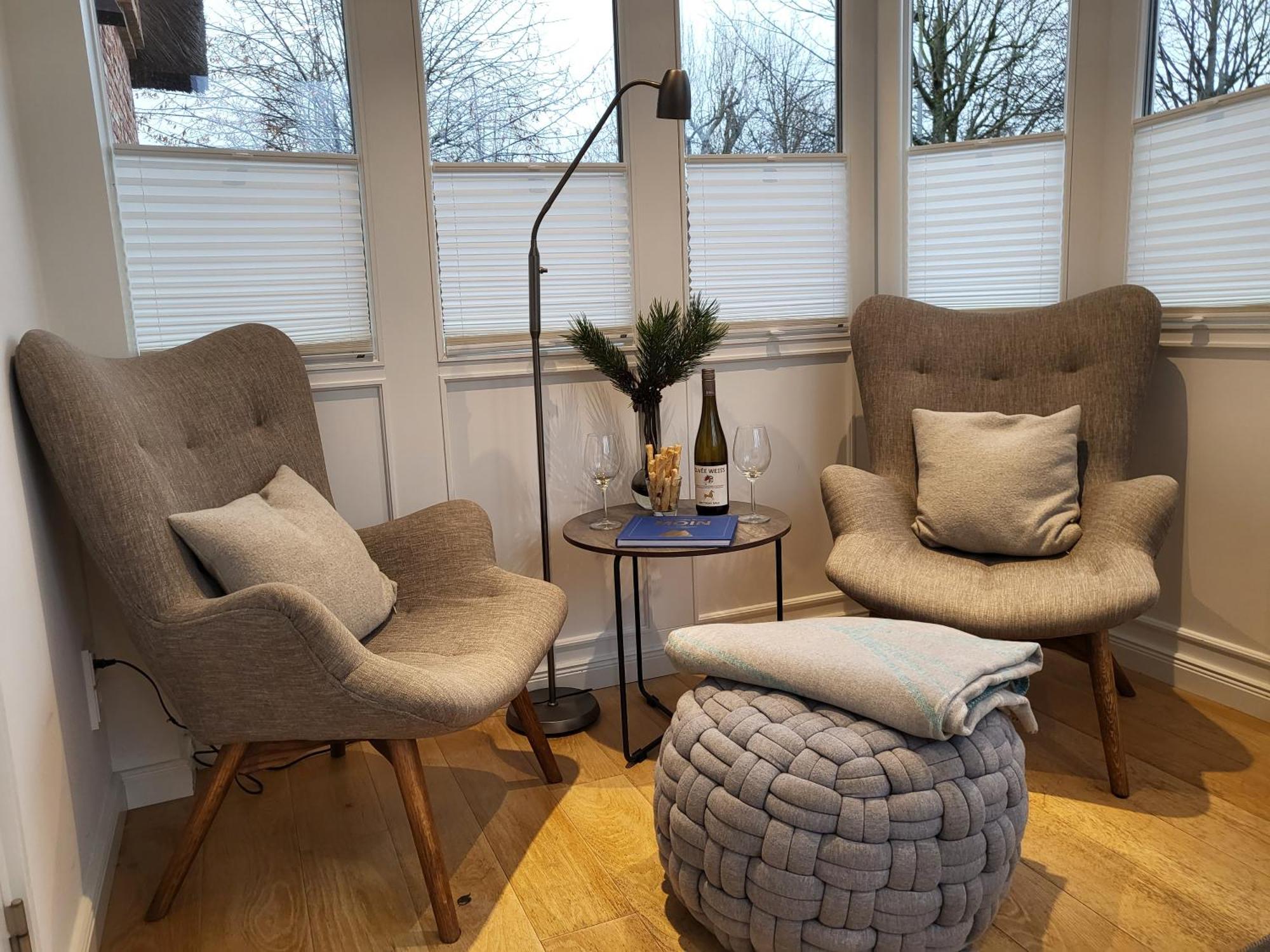 Ferienwohnung 1 Im Reetdachhaus Muehlenhof 장크트 피터 오르딩 외부 사진