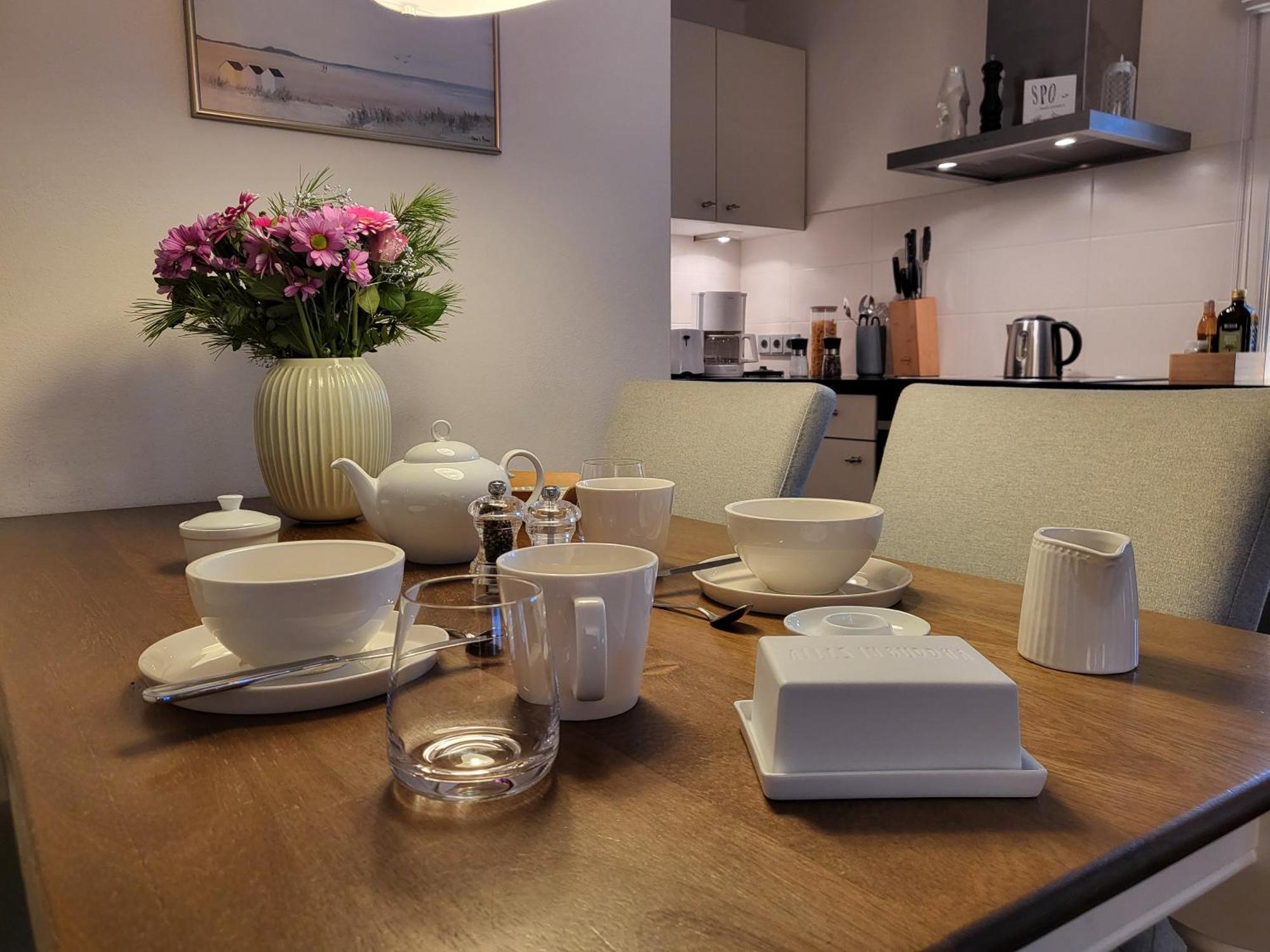 Ferienwohnung 1 Im Reetdachhaus Muehlenhof 장크트 피터 오르딩 외부 사진